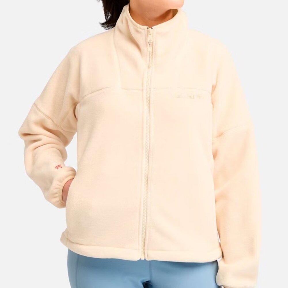Timberland Women's Angora Polartec Full-Zip Fleece Jacket New with Tags Medium